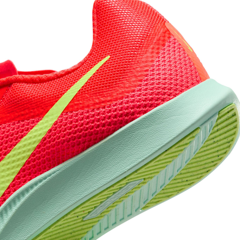 Unisex Zoom Rival Distance (600 - Bright Crimson/Washed Coral-Barely Volt)
