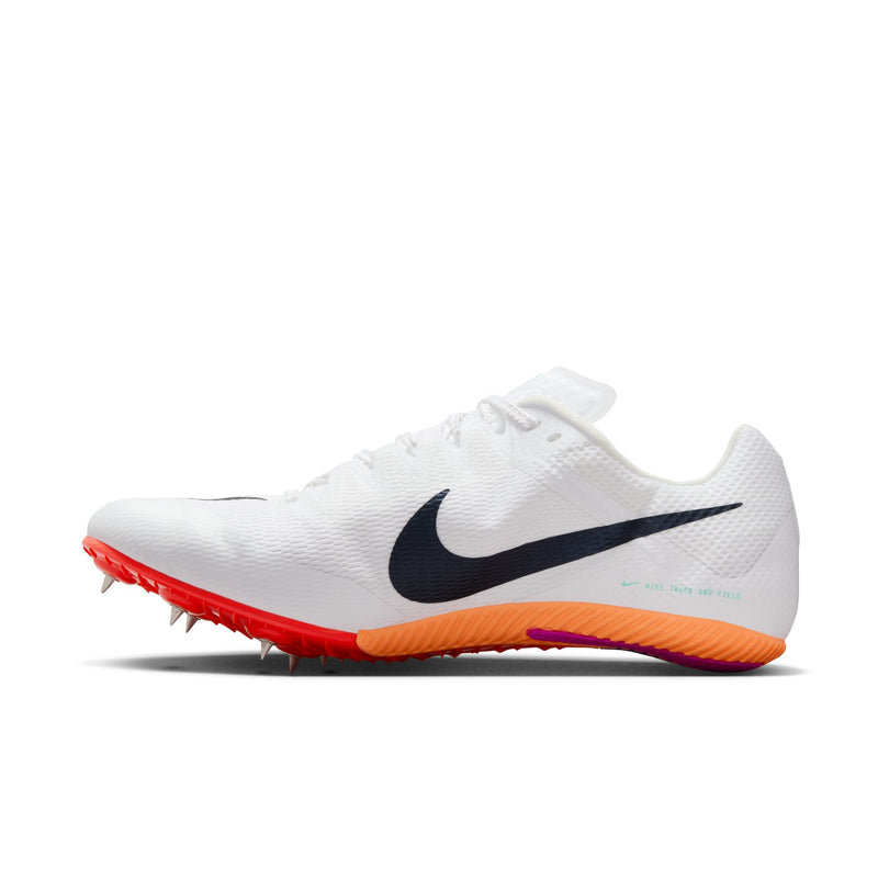 Unisex Zoom Rival Sprint (101 - White/Obsidian-Bright Crimson-Hyper Turq)