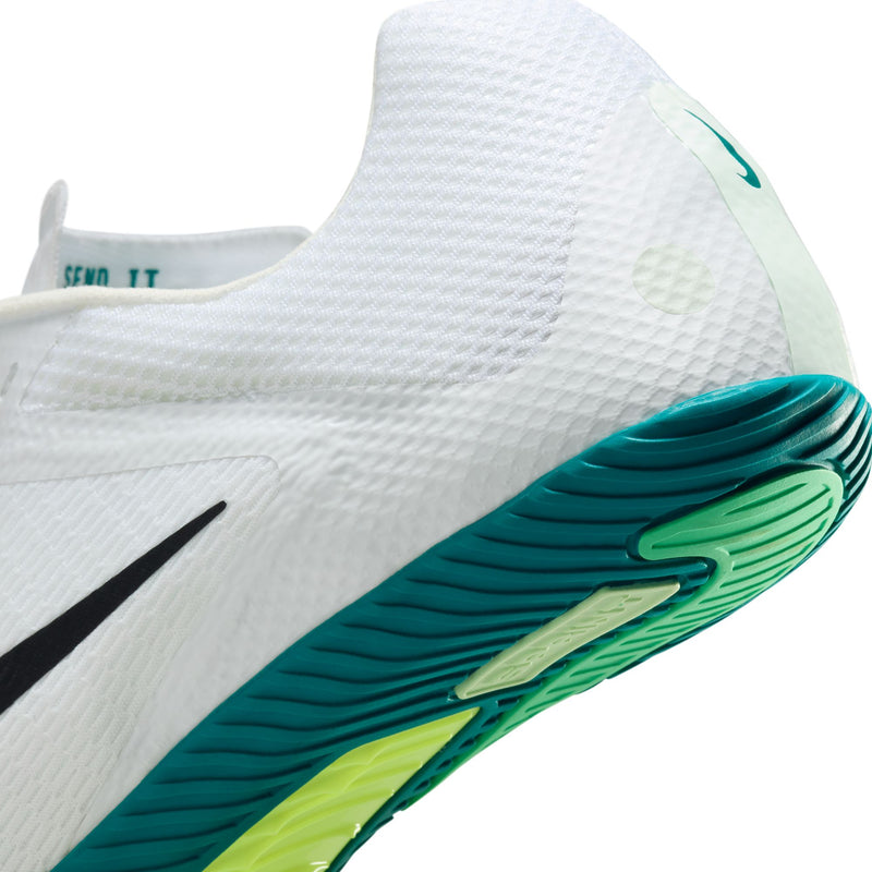 Unisex Zoom Rival Sprint (102 - White/Black-Bright Spruce-Vapor Green)