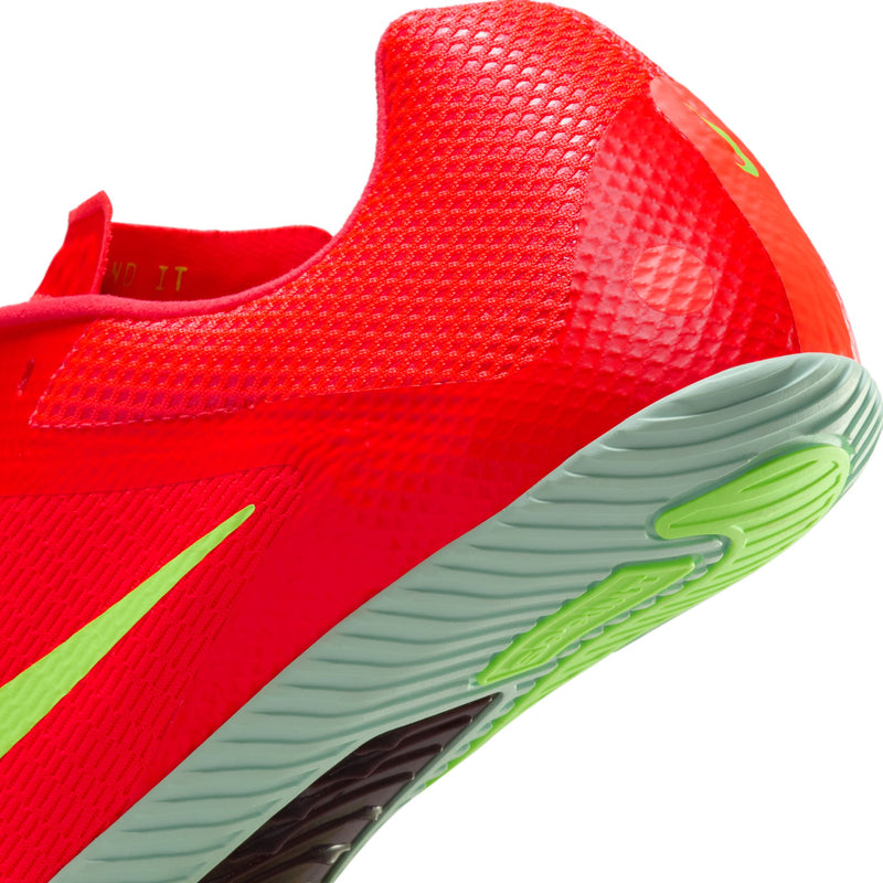 Unisex Zoom Rival Sprint (600 - Bright Crimson/Washed Coral-Hyper Orange)