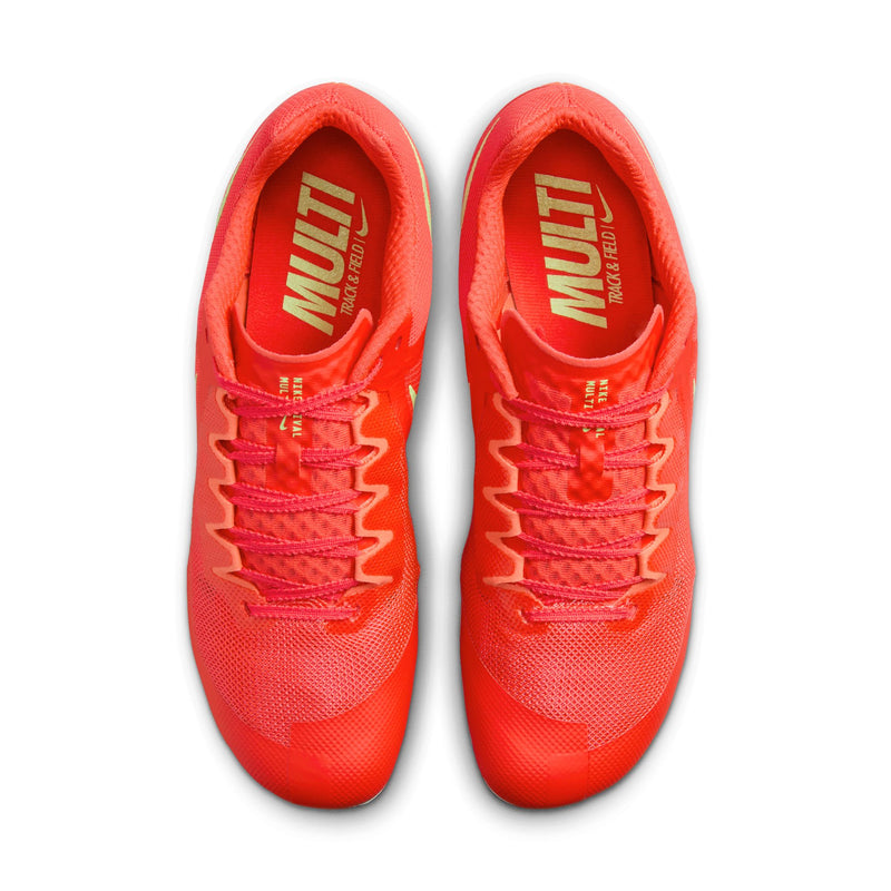 Unisex Zoom Rival Multi-Event (600 - Bright Crimson/Washed Coral-Lime Blast)