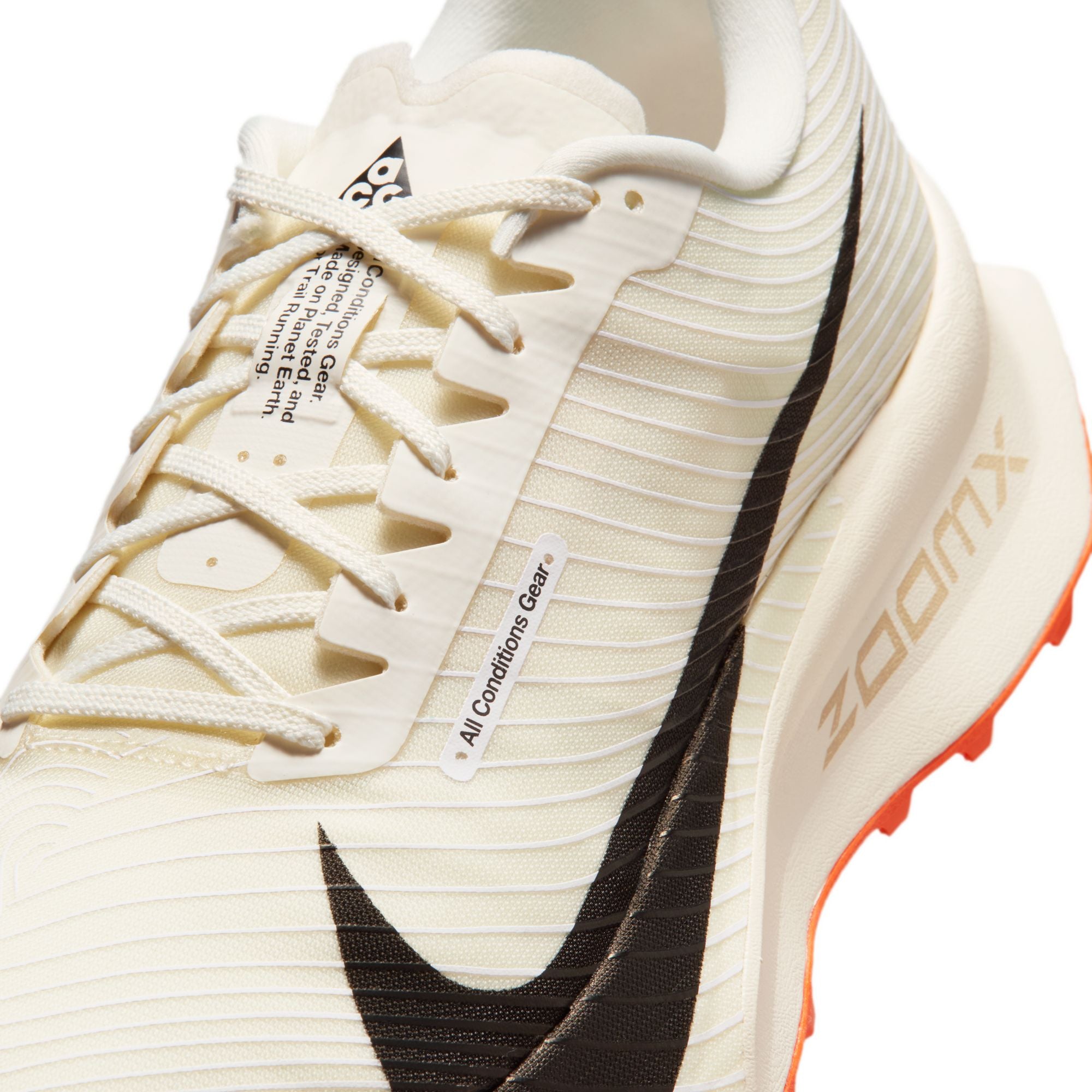 Men's ACG Ultrafly Trail (101 - Sail/Black-White-Saftey Orange
