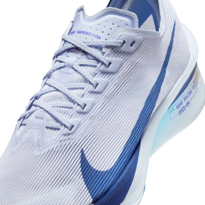 Women’s ZoomX Vaporfly Next% 4 (001 - Ghost/Blue Void-Persian Violet)