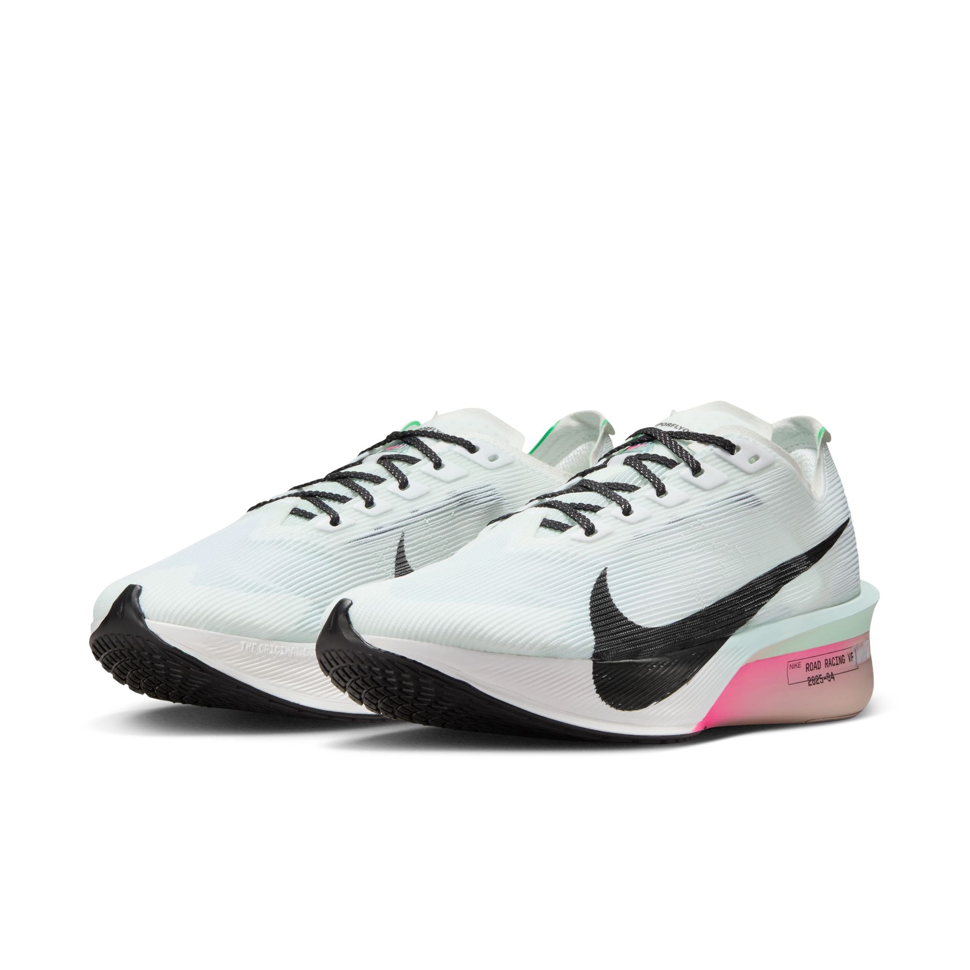 Women's ZoomX Vaporfly Next% 4 (101 - White/Black-Hyper Pink-Mint