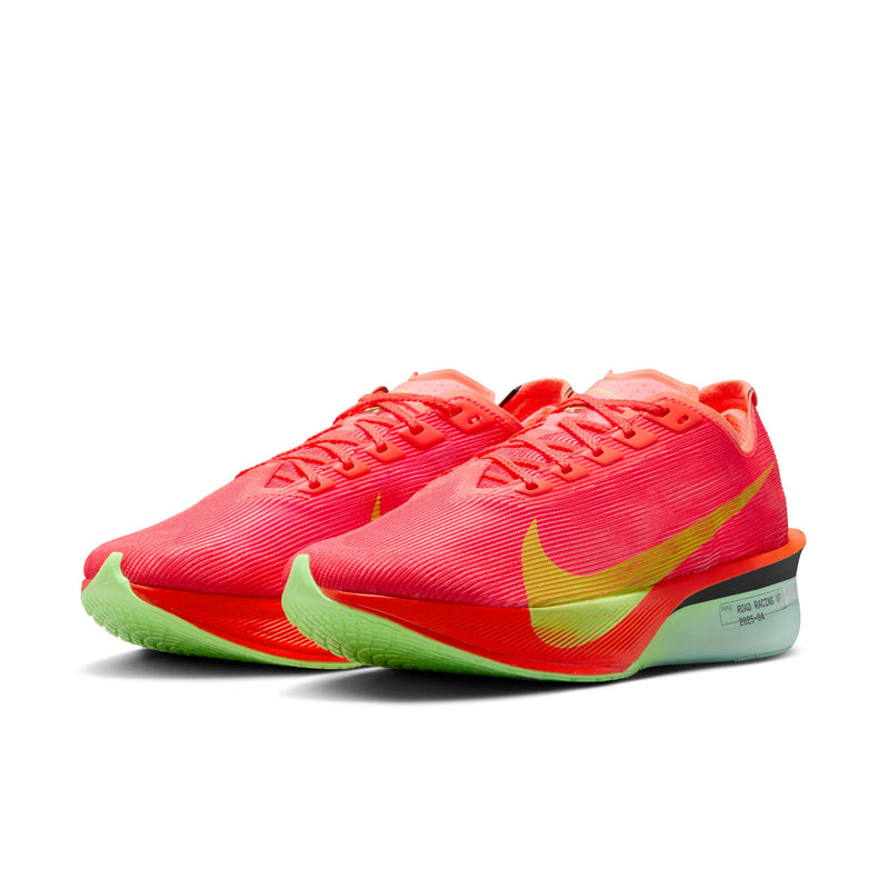 Women’s ZoomX Vaporfly Next% 4 (600 - Bright Crimson/Lime Blast-Mint Foam)
