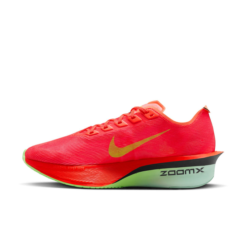 Women’s ZoomX Vaporfly Next% 4 (600 - Bright Crimson/Lime Blast-Mint Foam)
