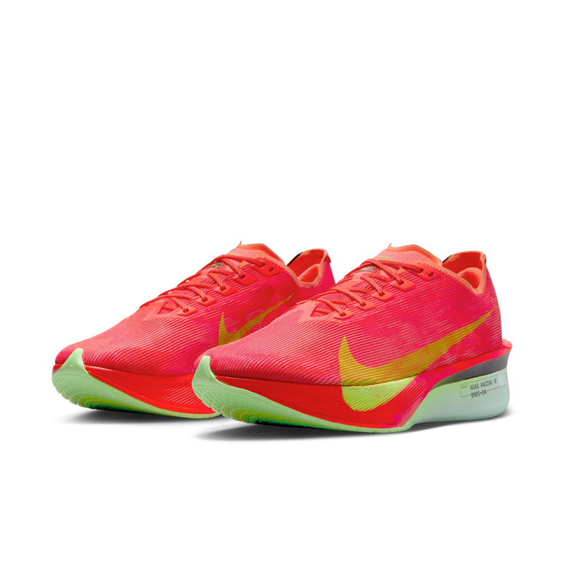 Men’s Vaporfly 4 (600 - Bright Crimson/Lime Blast-Mint Foam)