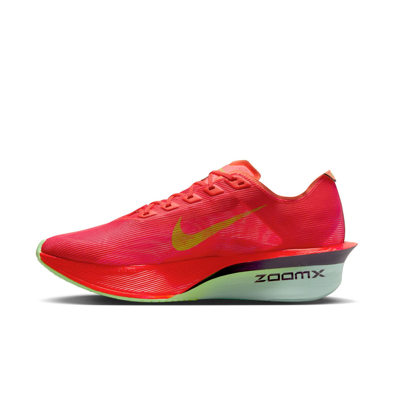 Men’s Vaporfly 4 (600 - Bright Crimson/Lime Blast-Mint Foam)