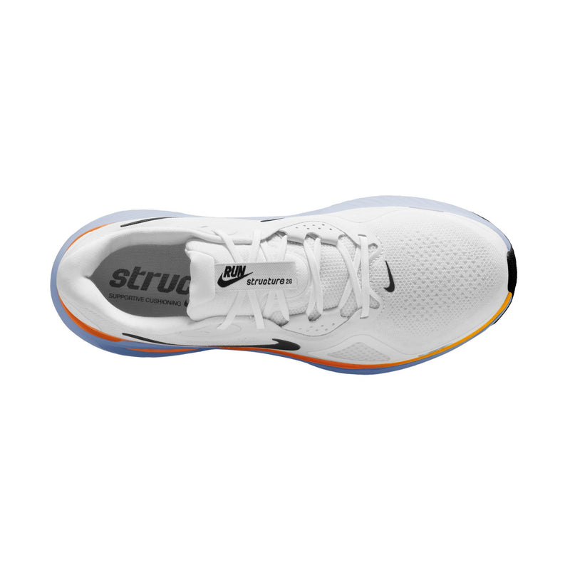 Men’s Structure 26 (107 - White/Black-Hydrogen Blue-Total Orange)