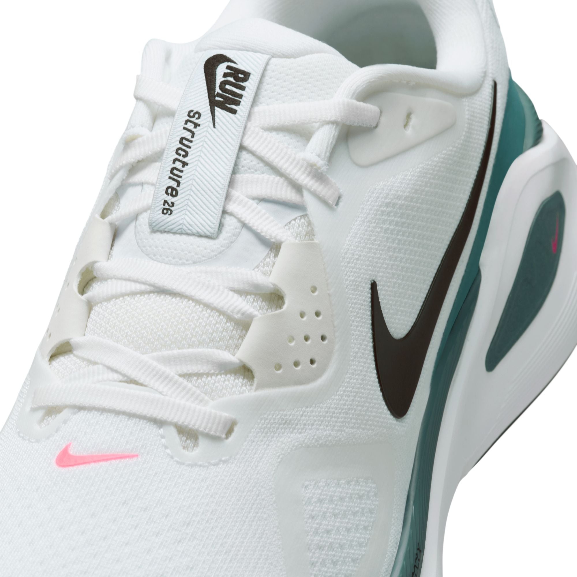 Men's Structure 26 (115 - White/Black-Mineral Slate-Hyper Pink