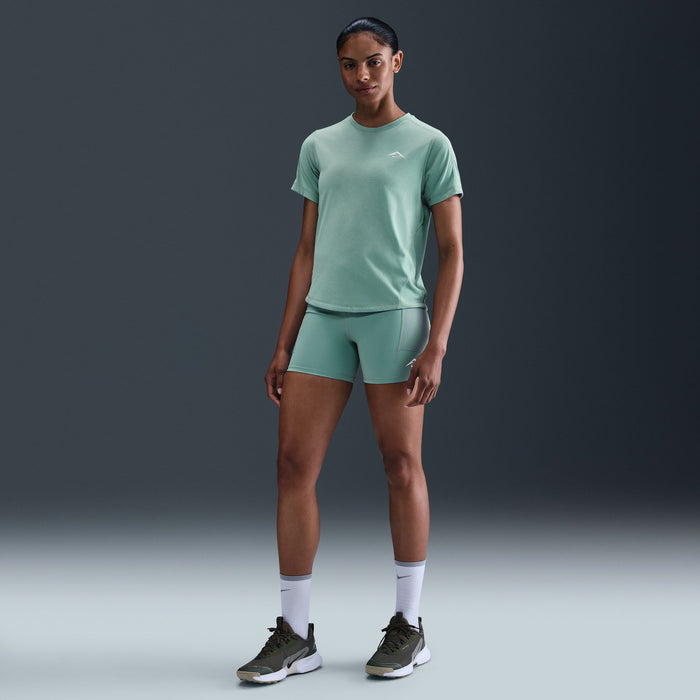 Women's Dri-FIT Short-Sleeve Running Top (017 - Cannon/Summit White)