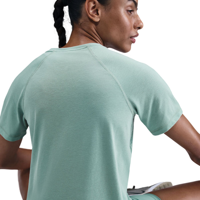 Women's Dri-FIT Short-Sleeve Running Top (017 - Cannon/Summit White)