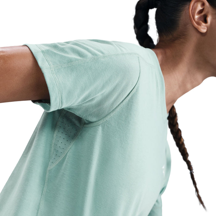 Women's Dri-FIT Short-Sleeve Running Top (017 - Cannon/Summit White)