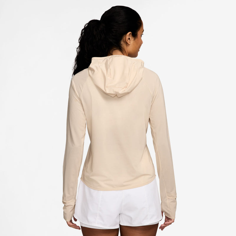 Women's UV Protection Hooded Mid Layer (272 - Pearl White/Summit White)