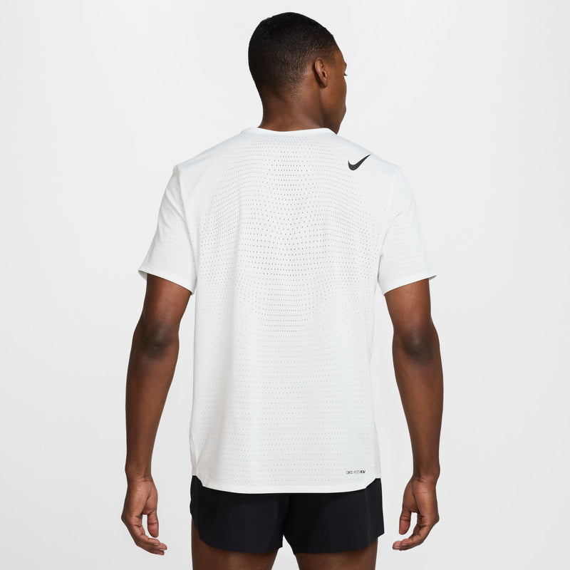 Men's AeroSwift Dri-FIT ADV Short-Sleeve Running Top (121 - Summit White/Black)