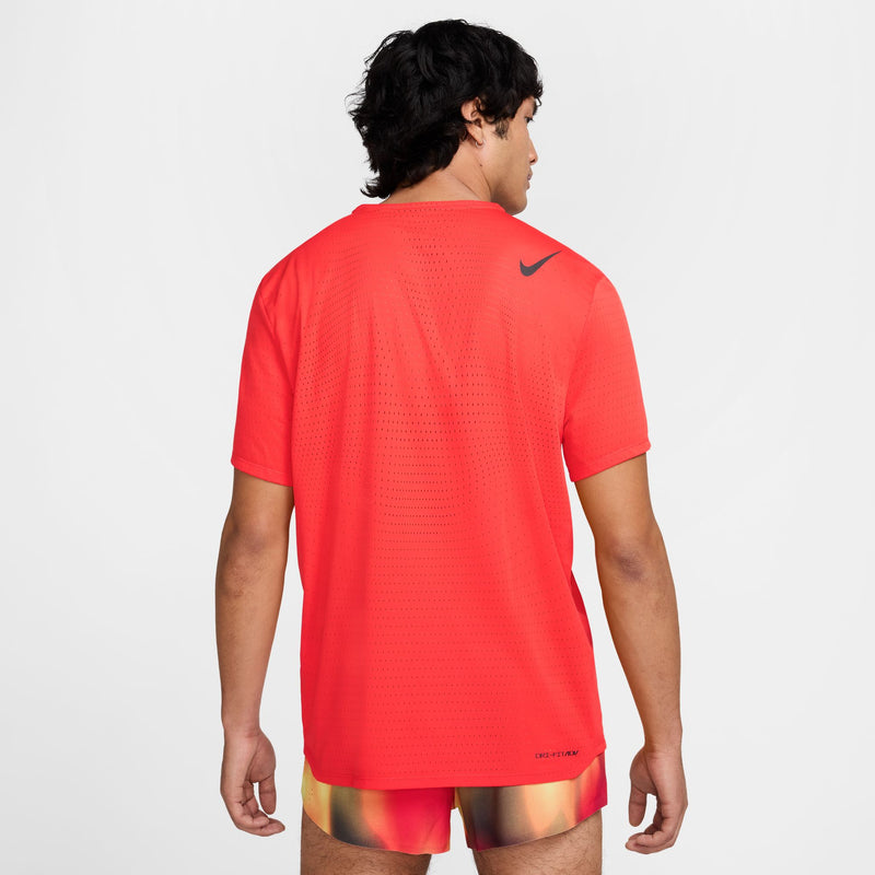 Men's AeroSwift Dri-FIT ADV Short-Sleeve Running Top (696 - LT Crimson/Black)