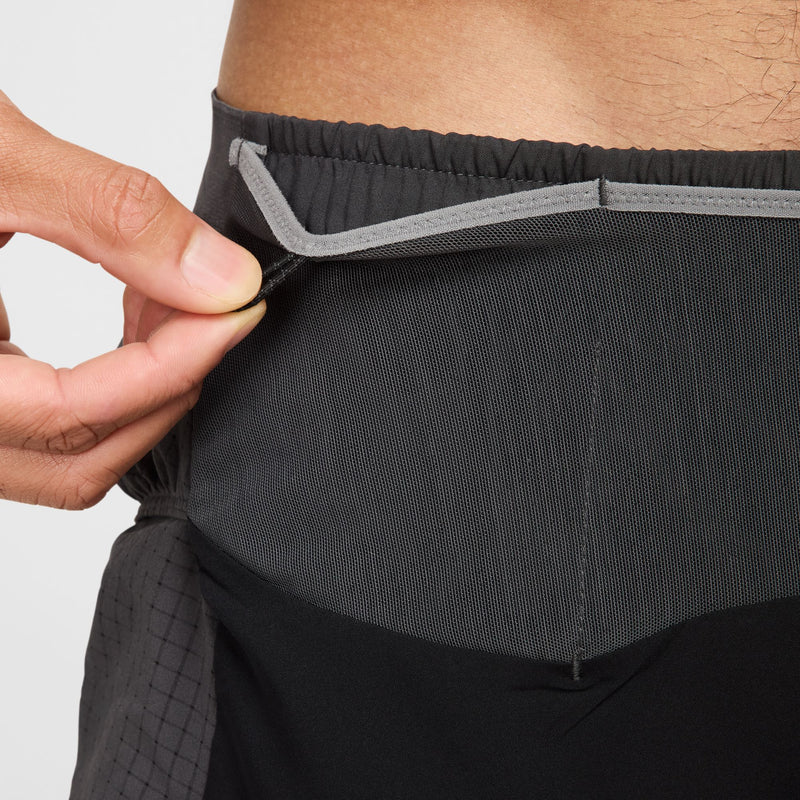 Men's Trail Second Sunrise 5" Dri-FIT ADV Brief-Lined Running Shorts (010 - Black/Anthracite/Black/Summit White)