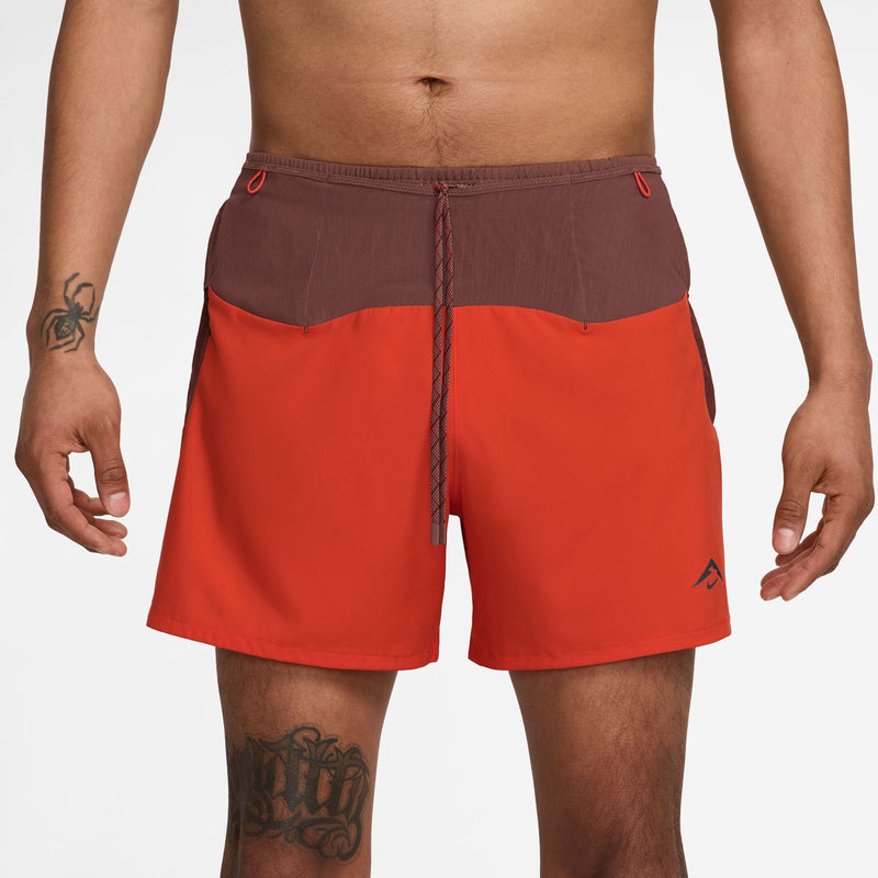 Men's Trail Second Sunrise 5" Dri-FIT ADV Brief-Lined Running Shorts (633 - Picante Red/Red. Sepia/Picante Red/Black)