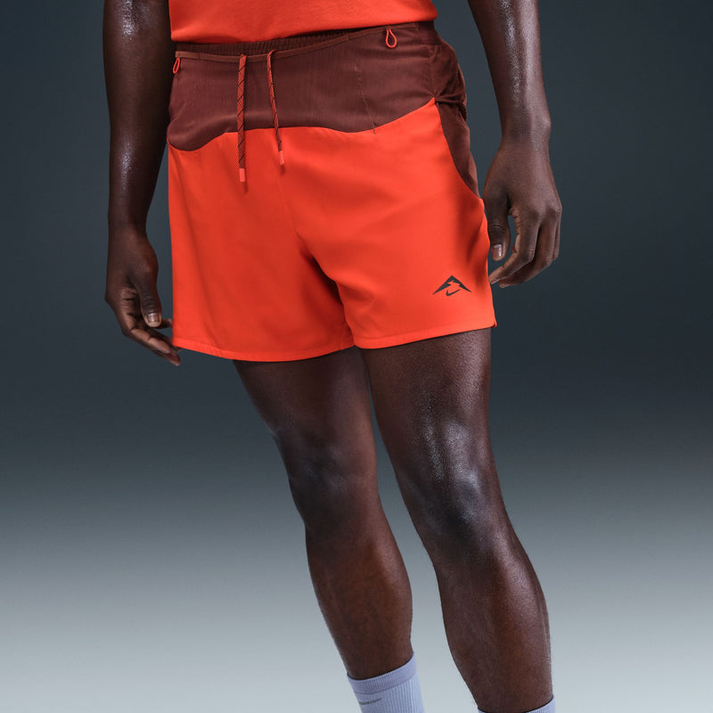 Men's Trail Second Sunrise 5" Dri-FIT ADV Brief-Lined Running Shorts (633 - Picante Red/Red. Sepia/Picante Red/Black)