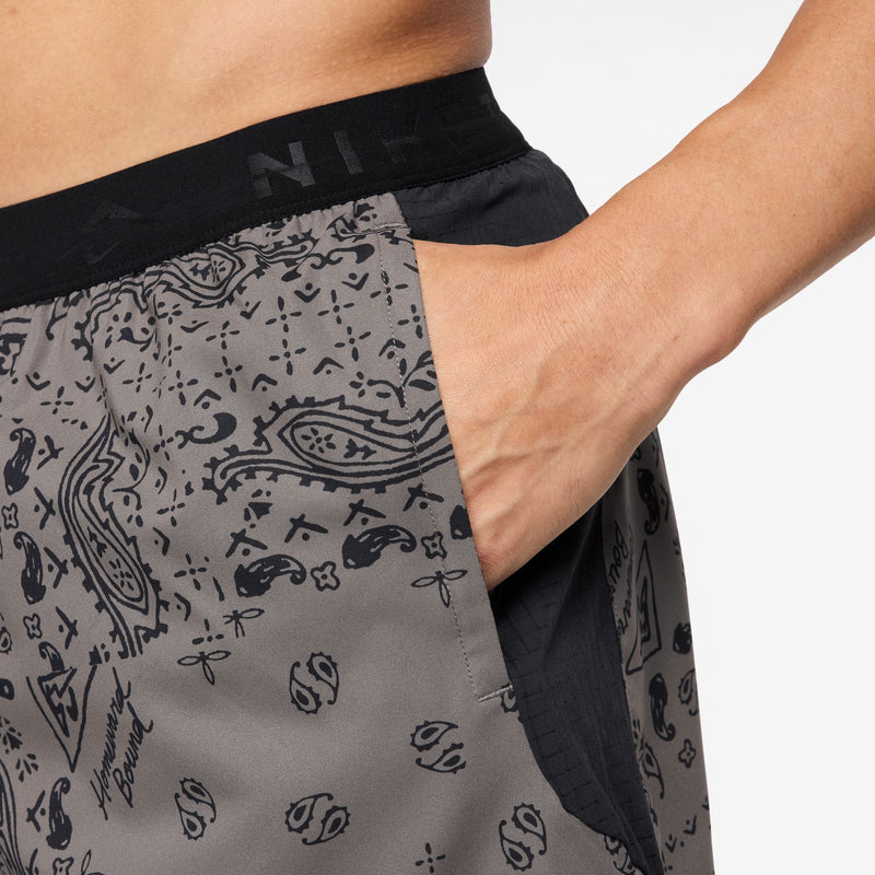 Men's Trail Dri-FIT 6" Brief-Lined Running Shorts (289 - Cave Stone/Black/Black)