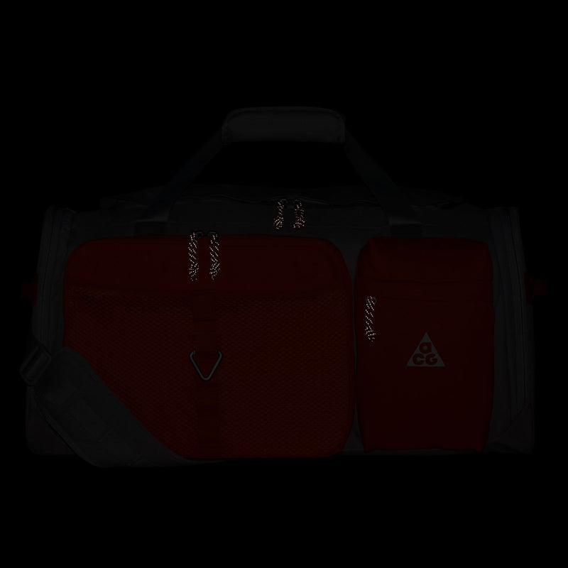 Nike ACG "DAYMAX" Duffel Bag (60L) (009 - College Grey/College Grey/Safety Orange)
