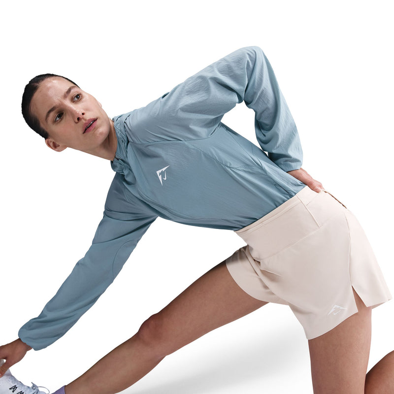Women's Trail Dri-FIT Brief-Lined Running Shorts (272 - Pearl White/Summit White)