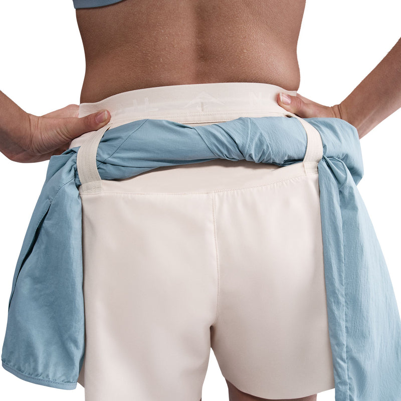 Women's Trail Dri-FIT Brief-Lined Running Shorts (272 - Pearl White/Summit White)