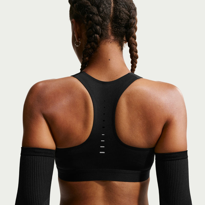 Women’s Swift High-Support Lightly Lined Sports Bra (010 - Black/Reflective Silver)
