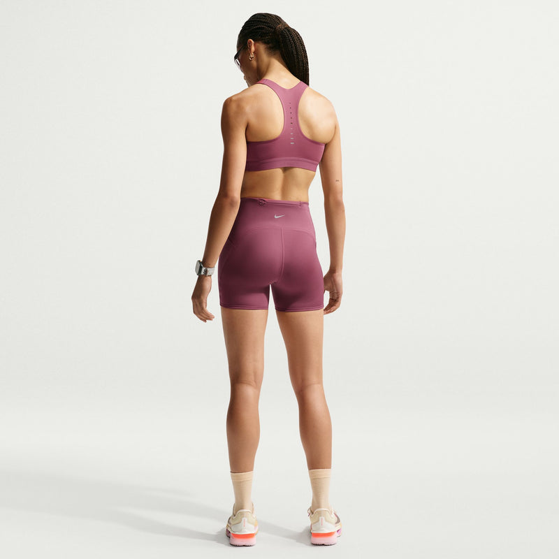 Women’s Swift High-Support Lightly Lined Sports Bra (654 - Pink Smoke-Reflective Silver)