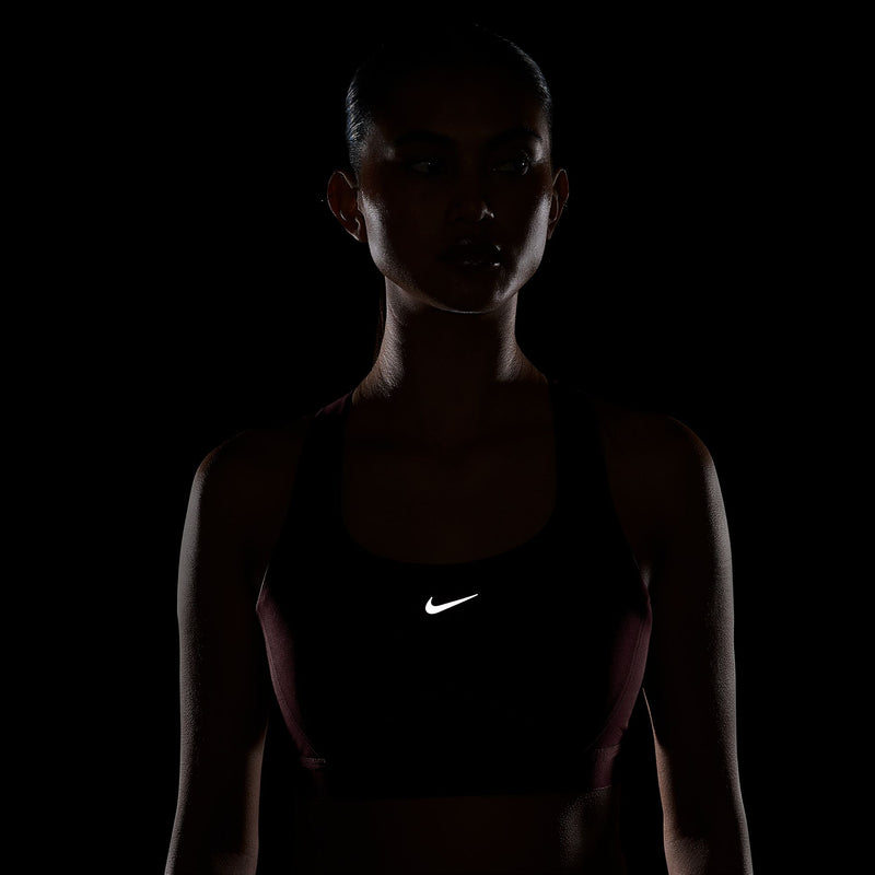 Women’s Swift High-Support Lightly Lined Sports Bra (654 - Pink Smoke-Reflective Silver)