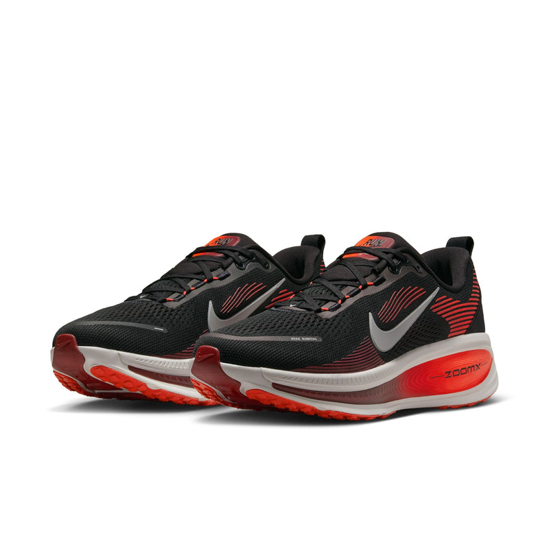 Men's Vomero 18 (008 - Black/Metallic Silver-Bright Crimson)