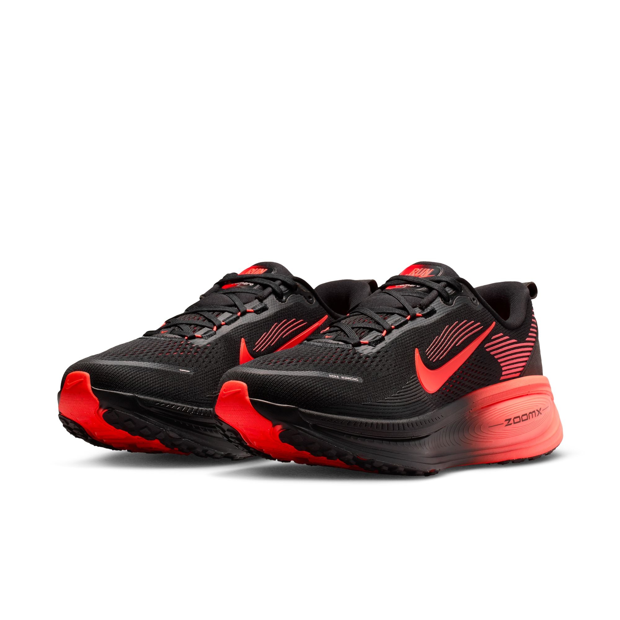 Men's Vomero 18 (019 - Black/Bright Crimson-University Red) — TC