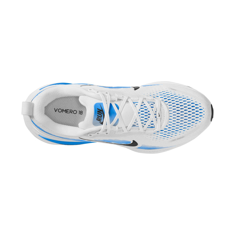 Men's Vomero 18 (109 - White/Black-Blue Hero)