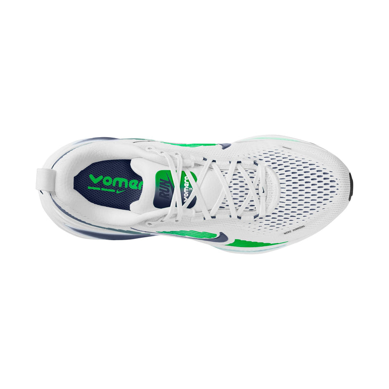Men's Vomero 18 (115 - White/Midnight Nay-Green Spark)
