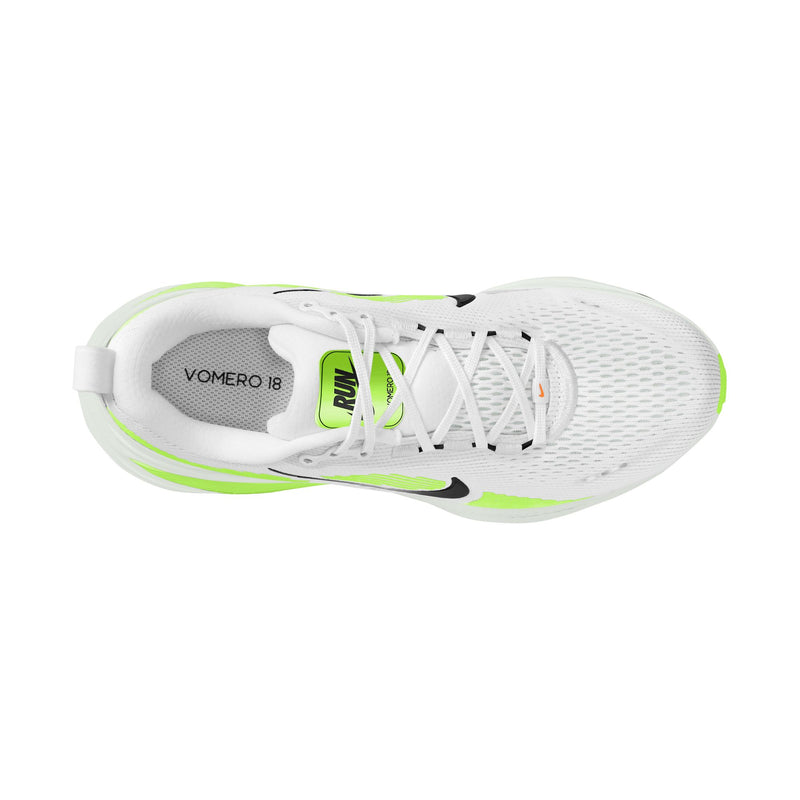 Men's Vomero 18 (120 - White/Black-Volt-Barely Volt)