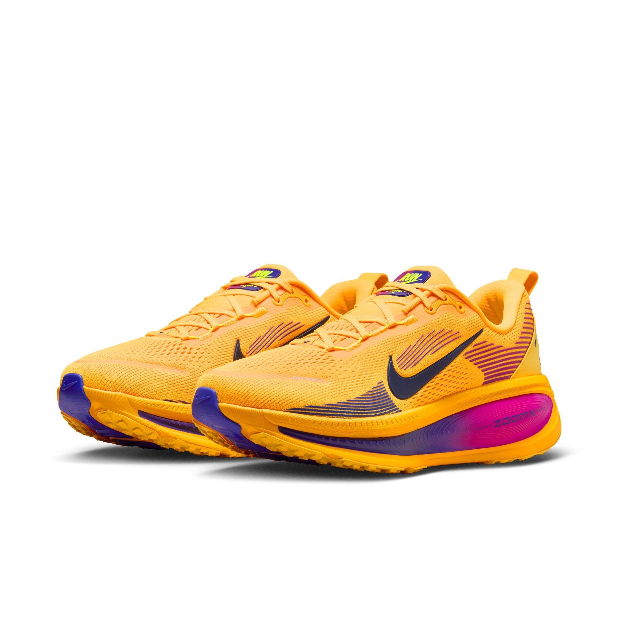 Men's Vomero 18 (802 - Citron Pulse/Blue Void-Laser Orange) — TC