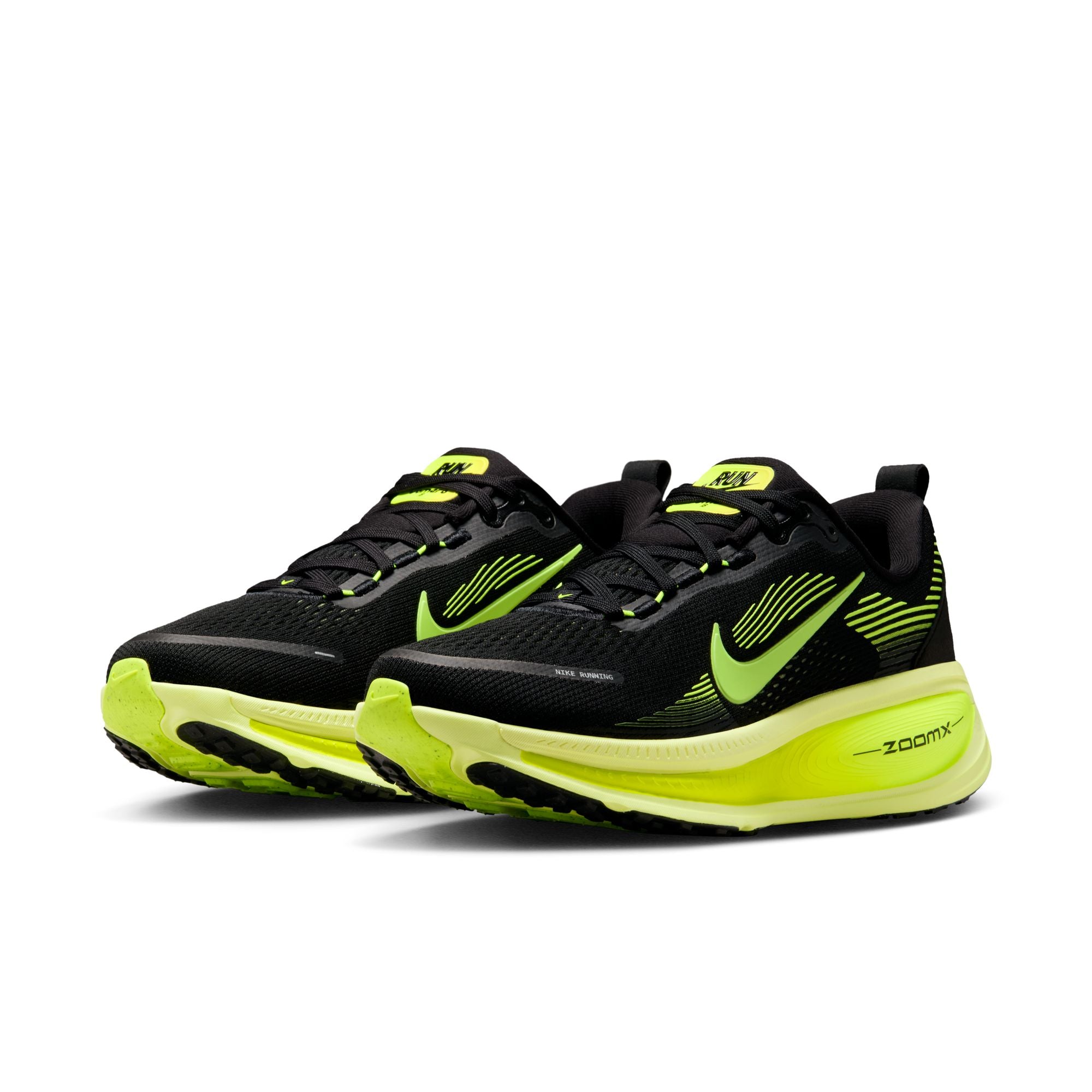 Women's Vomero 18 (008 - Black/Volt-Cyber-Lt Lemon Twist) — TC