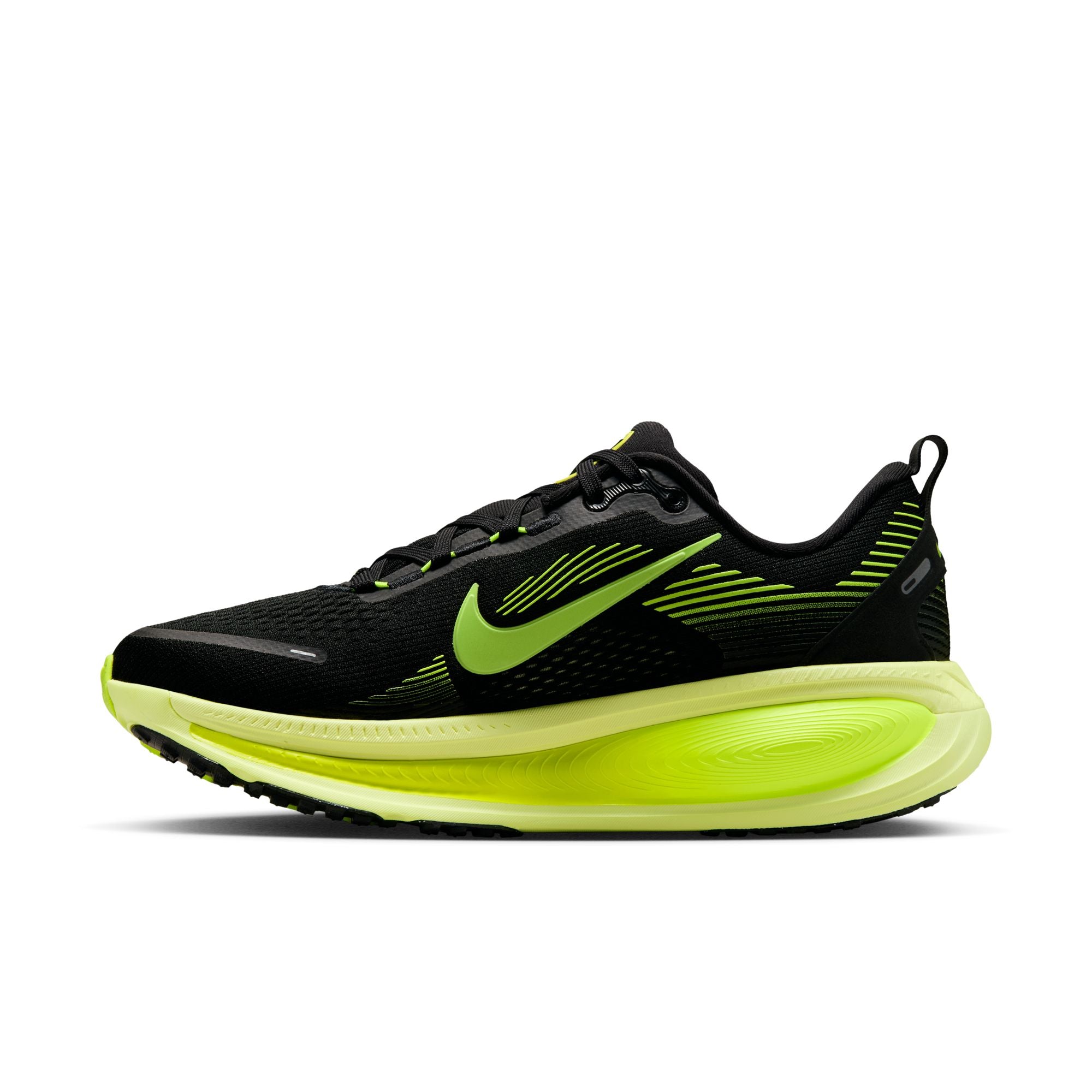 Women's Vomero 18 (008 - Black/Volt-Cyber-Lt Lemon Twist) — TC
