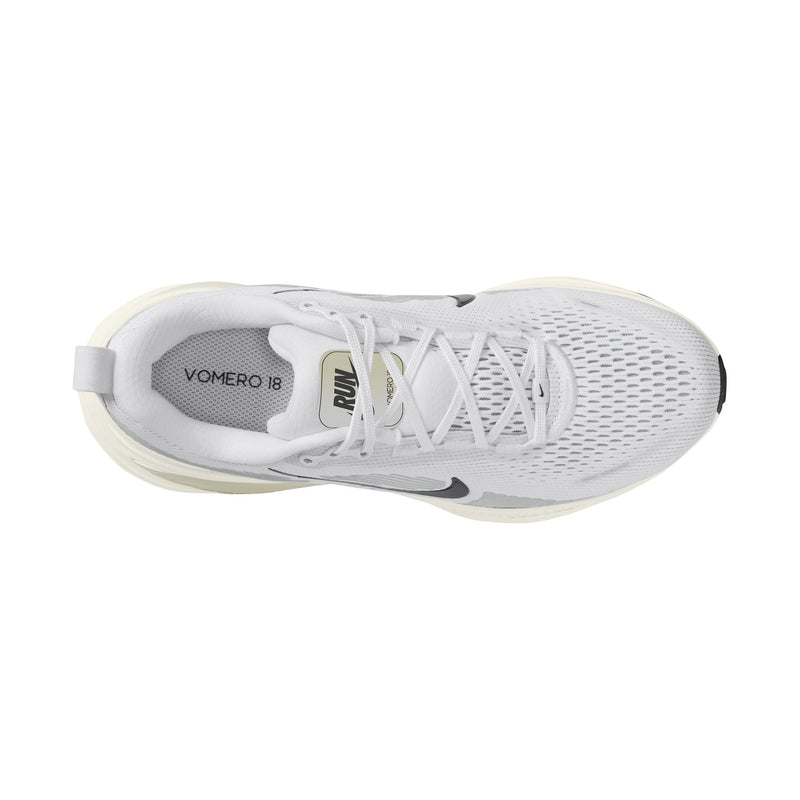 Women's Vomero 18 (101 - Summit White/Black-Coconut Milk)