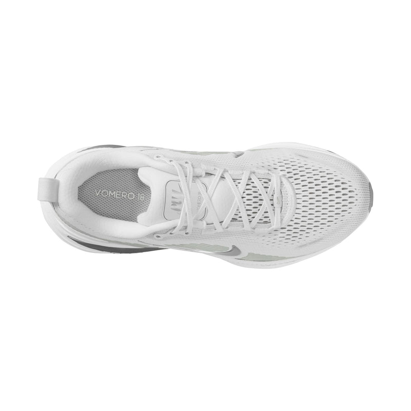 Women's Vomero 18 (104 - White/Metallic Silver-Photon Dust)