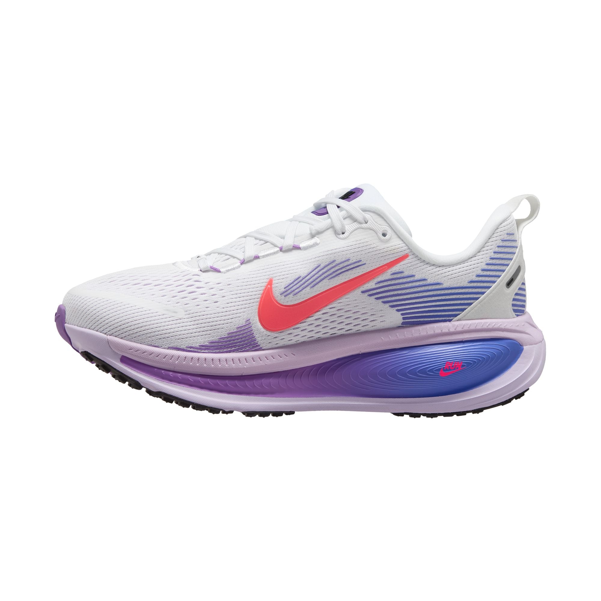 Women's Vomero 18 (112 - White/Hot Lava-Violet Mist-Sapphire) — TC