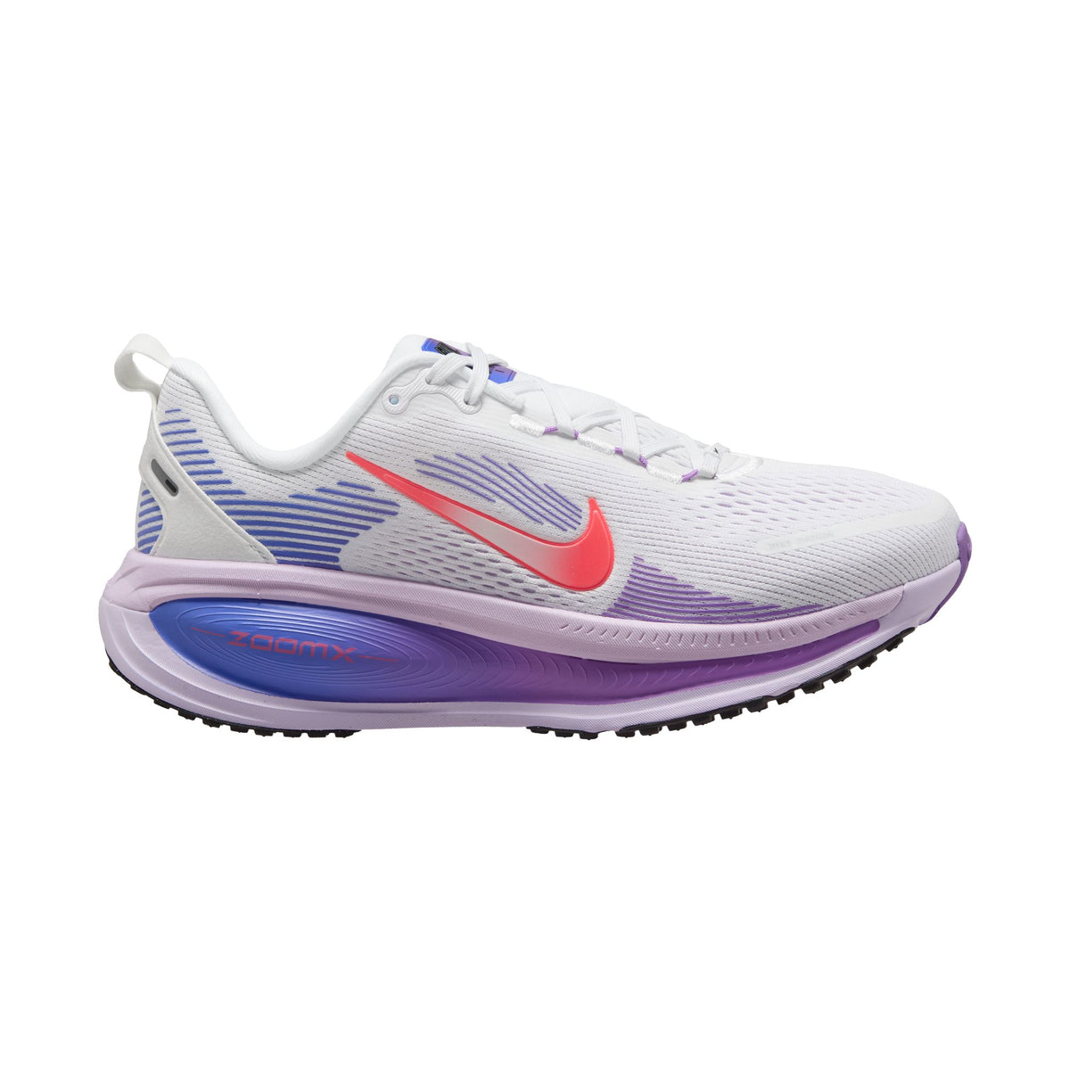Women's Vomero 18 (112 - White/Hot Lava-Violet Mist-Sapphire) — TC