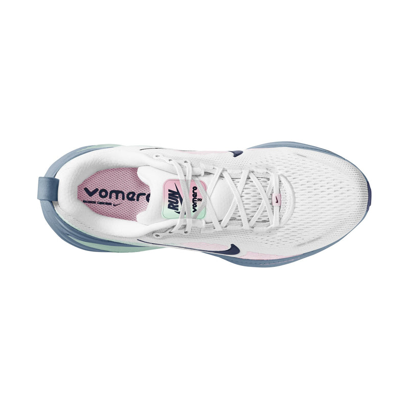 Women's Vomero 18 (115 - White/Midnight Navy-Work Blue)