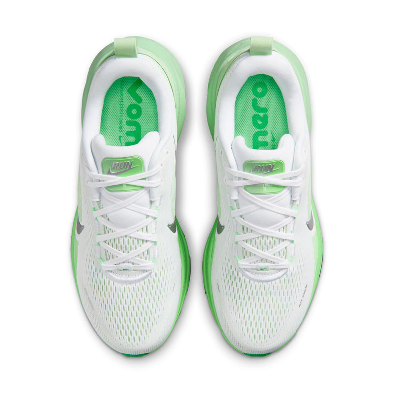 Women's Vomero 18 (117 - White/Metallic Silver-Illusion Green)