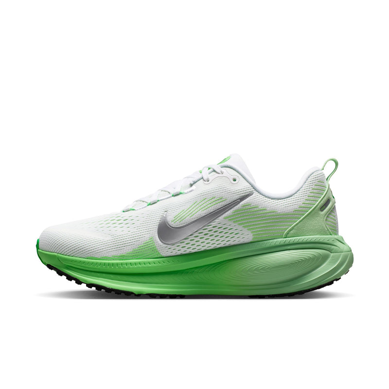 Women's Vomero 18 (117 - White/Metallic Silver-Illusion Green)