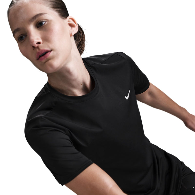 Women's Swift Dri-FIT Short-Sleeve Running Top (010 - Black/Reflective Silver)