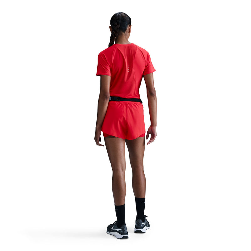 Women's Swift Dri-FIT Short-Sleeve Running Top (696 - LT Crimson/Reflective Silver)