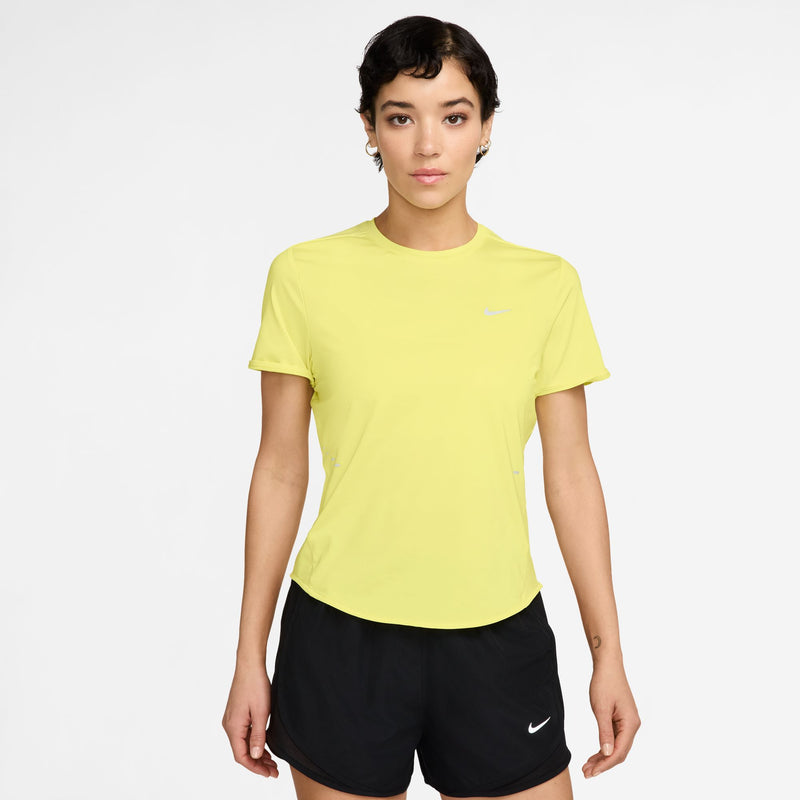 Women's Swift Dri-FIT Short-Sleeve Running Top (712 - Light Zitron/Reflective Silver)