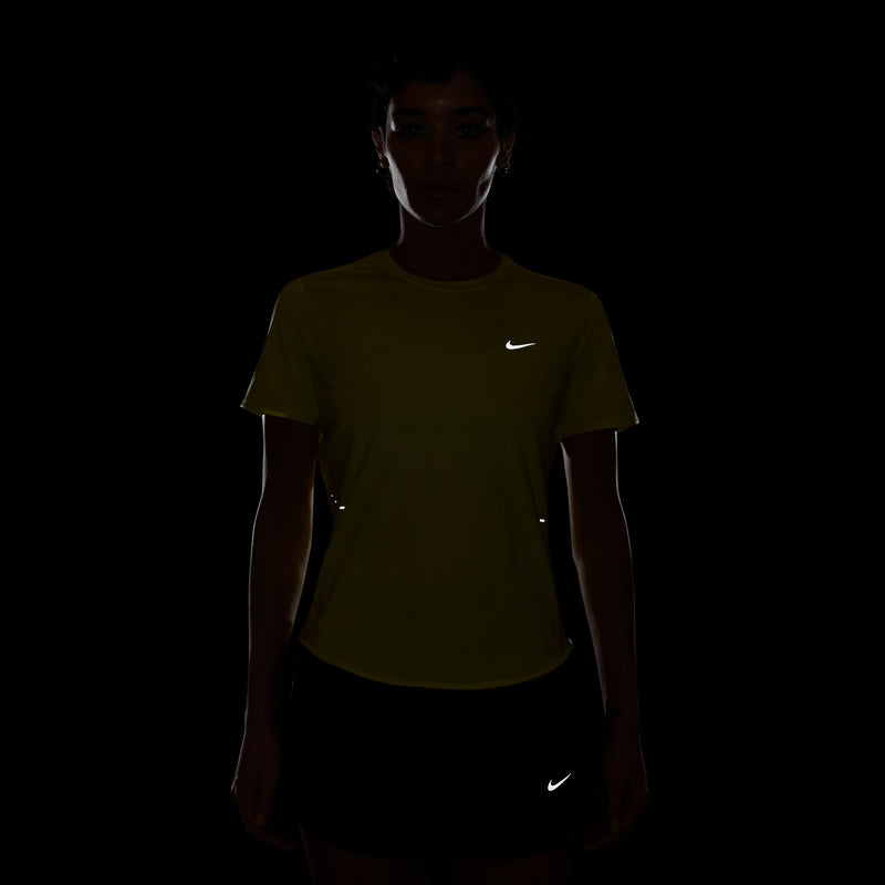 Women's Swift Dri-FIT Short-Sleeve Running Top (712 - Light Zitron/Reflective Silver)