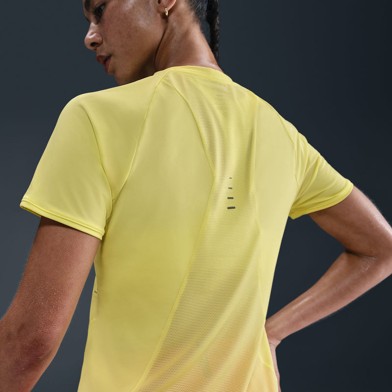 Women's Swift Dri-FIT Short-Sleeve Running Top (712 - Light Zitron/Reflective Silver)